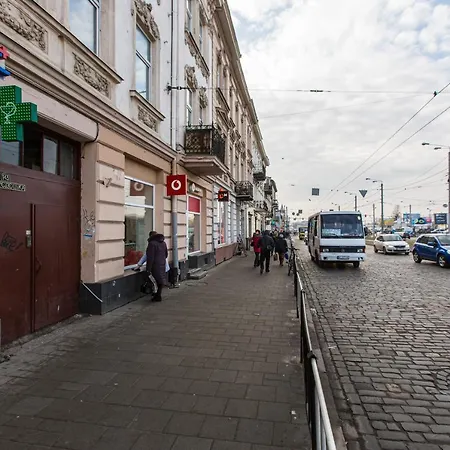нова студія біля ж/д вокзалу на вул. городоцькій Apartman Lviv