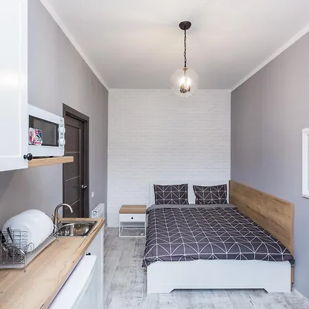 Apartment нова студія біля ж/д вокзалу на вул. городоцькій *