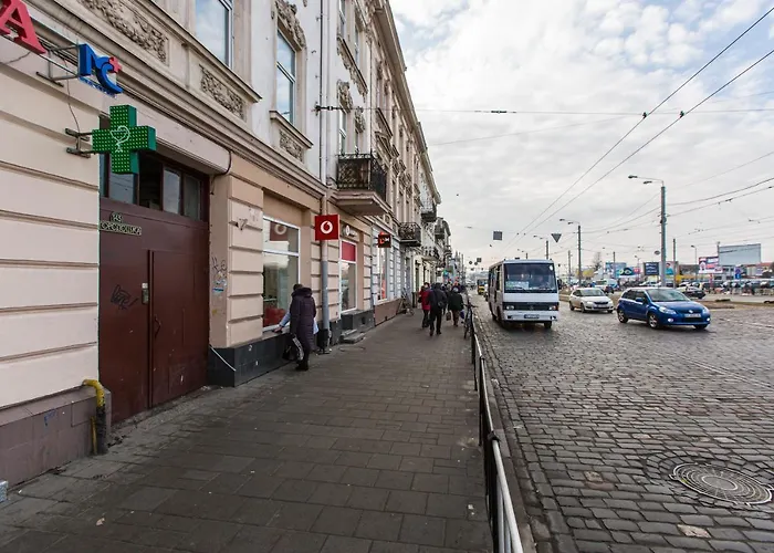 нова студія біля ж/д вокзалу на вул. городоцькій شقة إلفيف